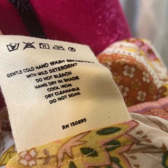 ✨🌙 Spell Portobello Road Short Sleeve Blouse in Honey Dew size S - Picture 15 of 16